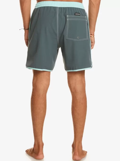 Mens Quiksilver Elastic Waist | Original Scallop 17" Volleys