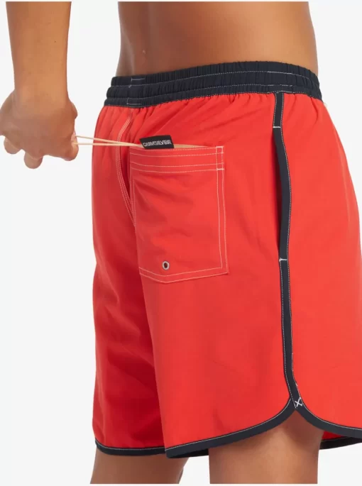 Mens Quiksilver Elastic Waist | Original Scallop 17" Volleys