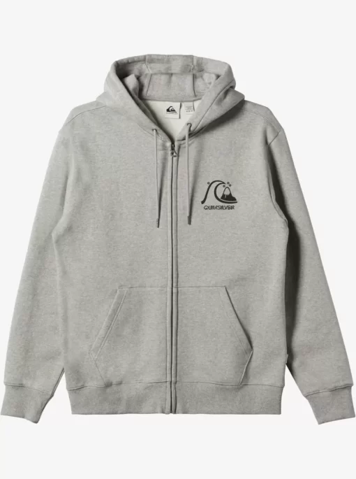 Mens Quiksilver Shirts & Polos | Original Zip-Up Sweatshirt