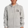 Mens Quiksilver Shirts & Polos | Original Zip-Up Sweatshirt