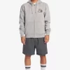 Mens Quiksilver Shirts & Polos | Original Zip-Up Sweatshirt