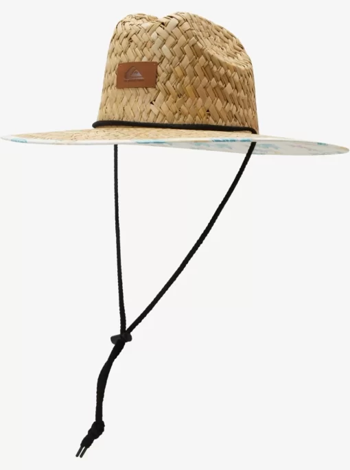 Mens Quiksilver Hats | Outsider Straw Lifeguard Hat