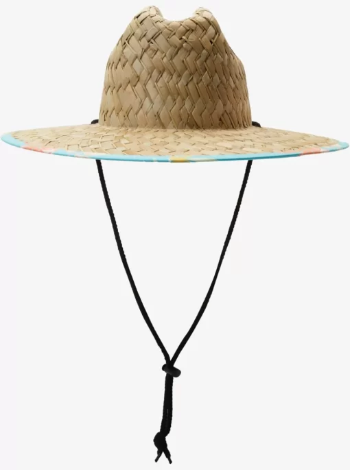 Mens Quiksilver Hats | Outsider Straw Lifeguard Hat