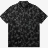 Mens Quiksilver Shirts & Polos | Painted Palm Short Sleeve Shirt