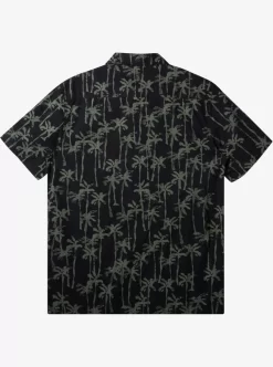 Mens Quiksilver Shirts & Polos | Painted Palm Short Sleeve Shirt