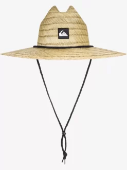 Mens Quiksilver Hats | Pierside Straw Lifeguard Hat