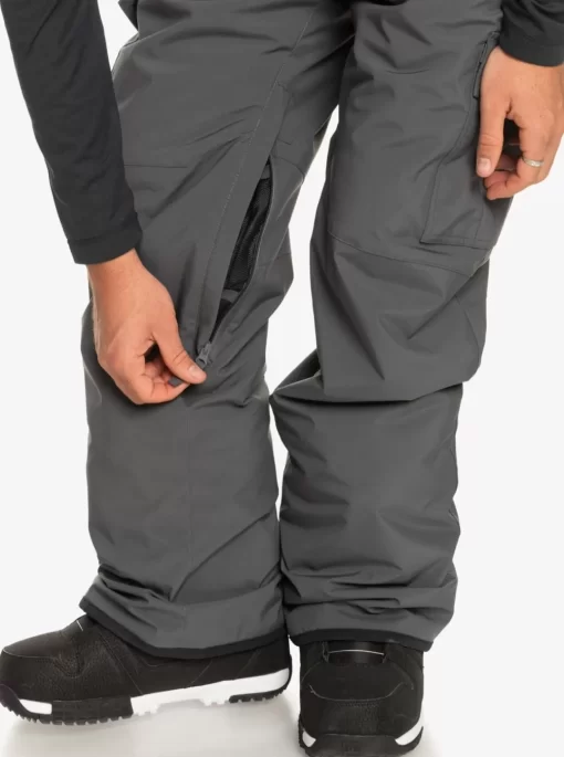 Mens Quiksilver Snow Pants | Porter Insulated Snow Pants