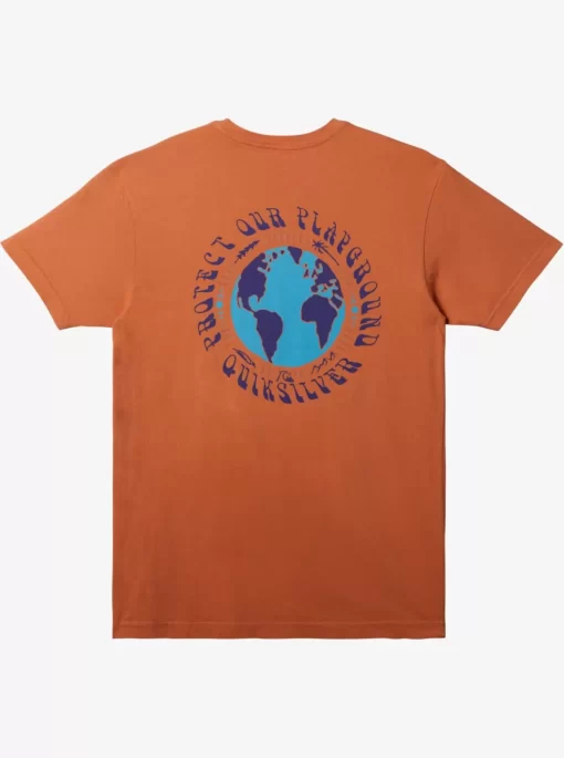 Mens Quiksilver Tees | Protect Our Playground T-Shirt