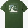 Mens Quiksilver Tees | Quik Blocks T-Shirt