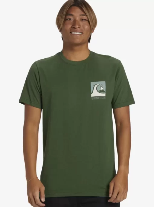 Mens Quiksilver Tees | Quik Blocks T-Shirt