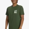 Mens Quiksilver Tees | Quik Blocks T-Shirt