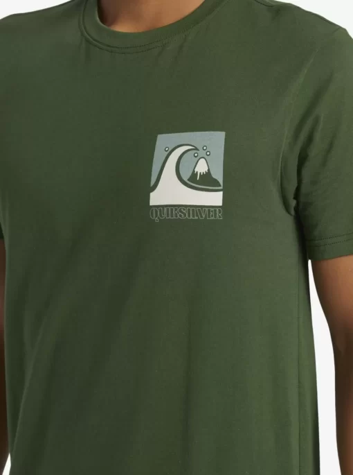 Mens Quiksilver Tees | Quik Blocks T-Shirt