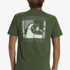 Mens Quiksilver Tees | Quik Blocks T-Shirt