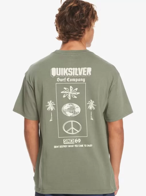 Mens Quiksilver Tees | Quik Ways T-Shirt