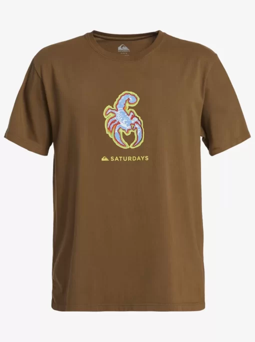 Mens Quiksilver Tees | X Saturdays Nyc Graphic T-Shirt