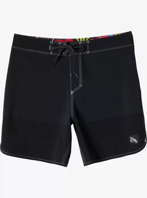 Mens Quiksilver Boardshorts | X Saturdays Nyc Highline Scallop 18" Boardshorts