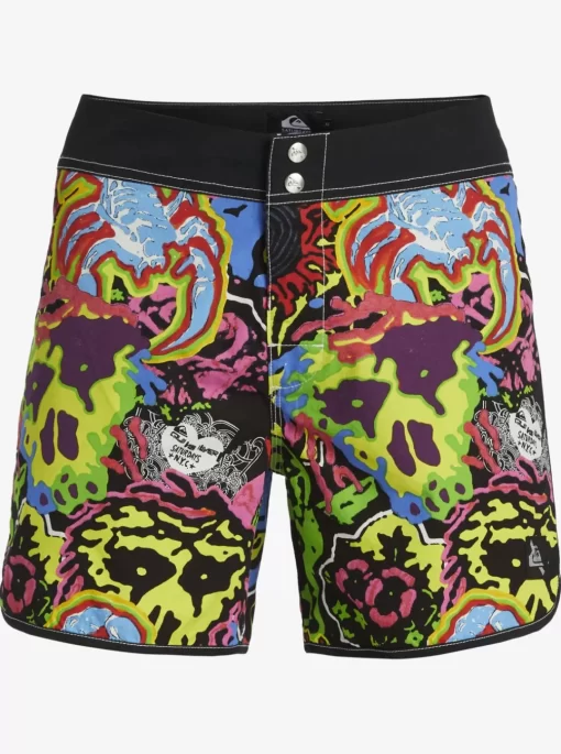 Mens Quiksilver Boardshorts | X Saturdays Nyc Original Scallop 16" Boardshorts