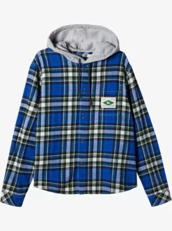 Mens Quiksilver Shirts & Polos | X Saturdays Nyc Overhead Saltwater Hooded Shirt