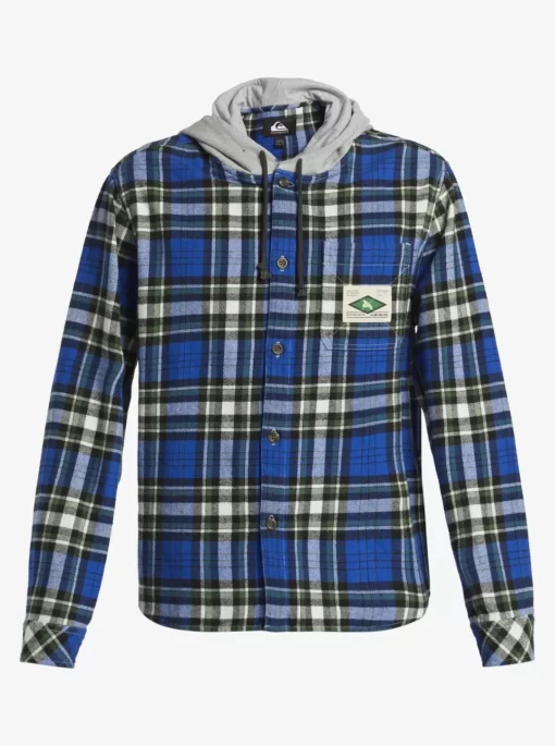 Mens Quiksilver Shirts & Polos | X Saturdays Nyc Overhead Saltwater Hooded Shirt