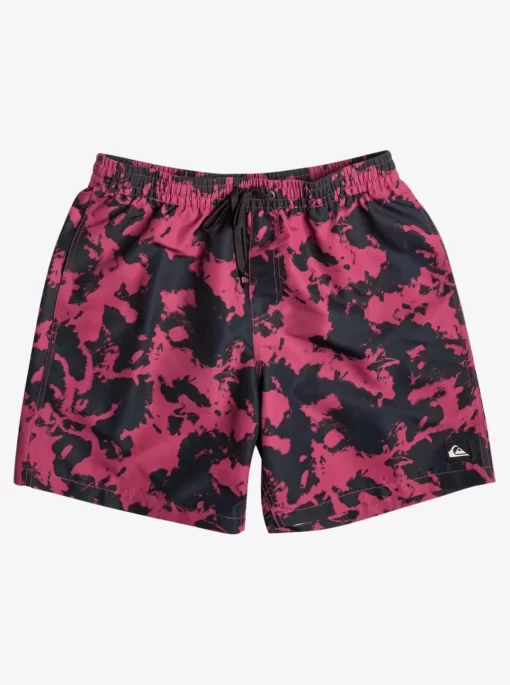 Mens Quiksilver Elastic Waist | Re-Mix 17" Volleys