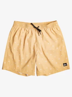 Mens Quiksilver Elastic Waist | Re-Mix 17" Volleys