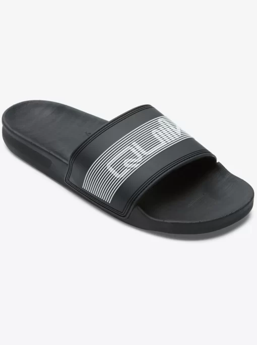 Mens Quiksilver Sandals | Rivi Wordmark Slides