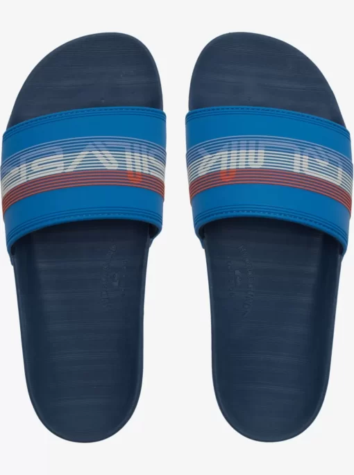 Mens Quiksilver Sandals | Rivi Wordmark Slides