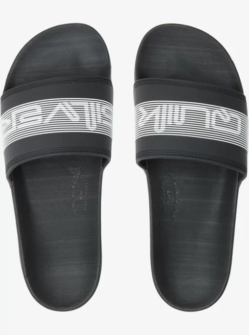 Mens Quiksilver Sandals | Rivi Wordmark Slides