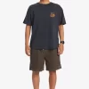 Mens Quiksilver Tees | Roadways Mnd T-Shirt