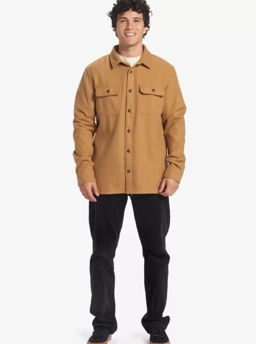 Mens Quiksilver Shirts & Polos | Salterhill Long Sleeve Shirt