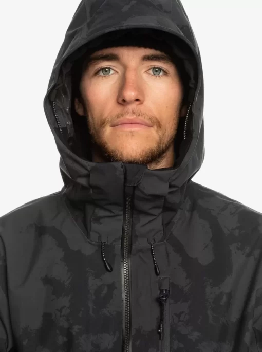 Mens Quiksilver Snow Jackets | Sammy Carlson Stretch Quest Technical Snow Jacket