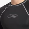 Mens Quiksilver Rashguards | Saturn Protection Long Sleeve Upf 50 Rashguard For Men