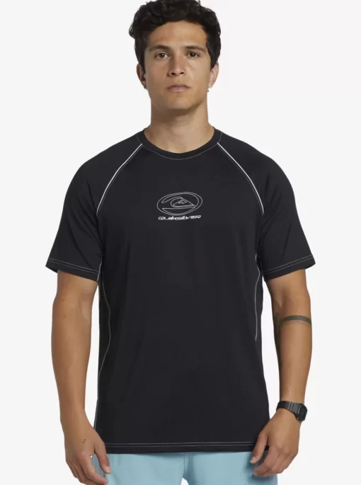 Mens Quiksilver Rashguards | Saturn Surf Tee Short Sleeve Surf Tee