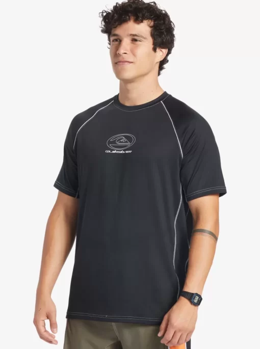 Mens Quiksilver Rashguards | Saturn Surf Tee Short Sleeve Surf Tee