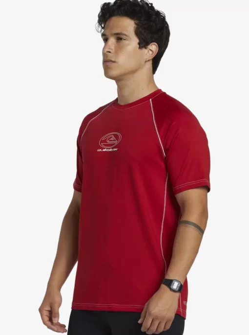 Mens Quiksilver Rashguards | Saturn Surf Tee Short Sleeve Surf Tee