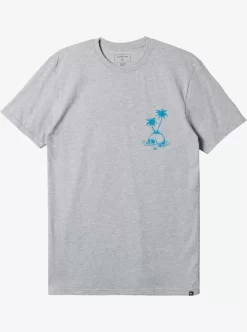 Mens Quiksilver Tees | Skull Island T-Shirt