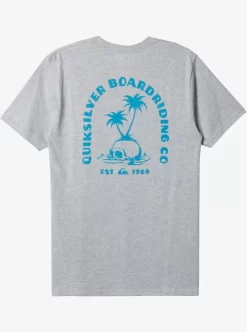 Mens Quiksilver Tees | Skull Island T-Shirt