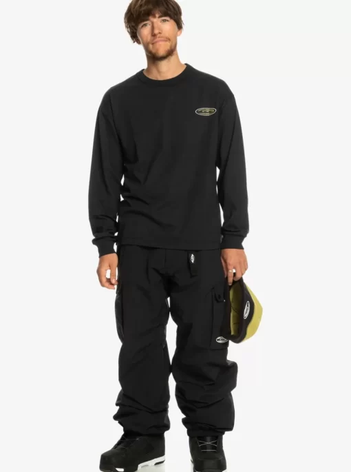 Mens Quiksilver Snow Pants | Snow Down Cargo Technical Snow Pants