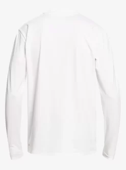 Mens Quiksilver Rashguards | Solid Streak Long Sleeve Upf 50 Surf Tee