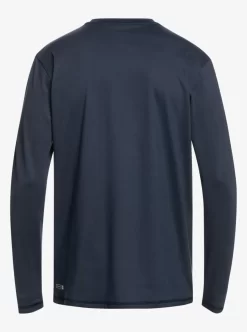 Mens Quiksilver Rashguards | Solid Streak Long Sleeve Upf 50 Surf Tee