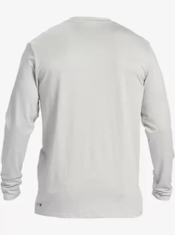 Mens Quiksilver Rashguards | Solid Streak Long Sleeve Upf 50 Surf Tee