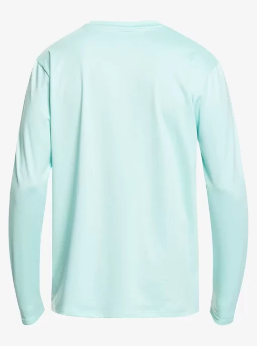 Mens Quiksilver Rashguards | Solid Streak Long Sleeve Upf 50 Surf Tee