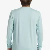 Mens Quiksilver Rashguards | Solid Streak Long Sleeve Upf 50 Surf Tee