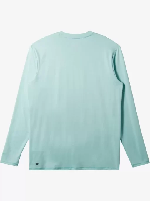 Mens Quiksilver Rashguards | Solid Streak Long Sleeve Upf 50 Surf Tee