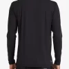 Mens Quiksilver Rashguards | Solid Streak Long Sleeve Upf 50 Surf T-Shirt