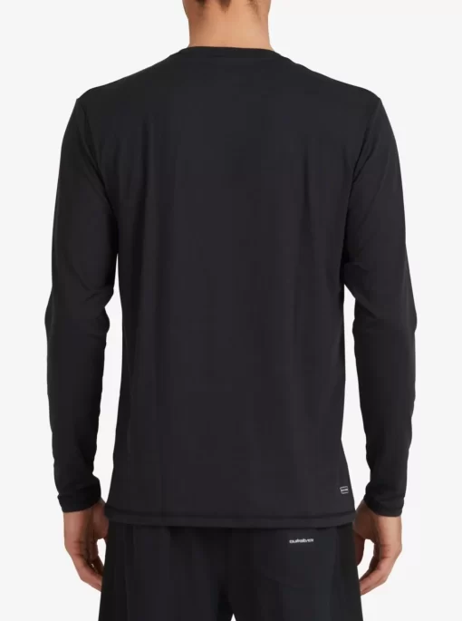 Mens Quiksilver Rashguards | Solid Streak Long Sleeve Upf 50 Surf T-Shirt