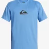 Mens Quiksilver Rashguards | Solid Streak Short Sleeve Upf 50 Surf Tee