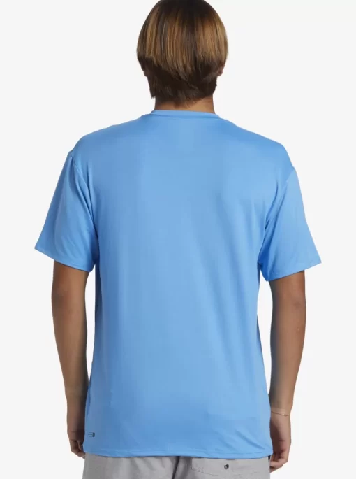 Mens Quiksilver Rashguards | Solid Streak Short Sleeve Upf 50 Surf Tee