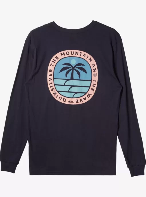 Mens Quiksilver Tees | Solo Arbol Long Sleeve T-Shirt