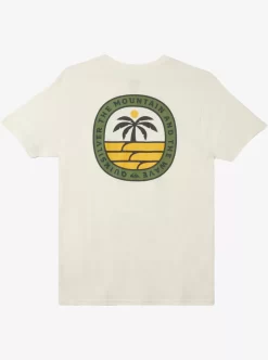 Mens Quiksilver Tees | Solo Arbol T-Shirt